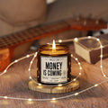 Scented Soy Candle (Multi-Size, Amber Jar)