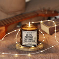 Let’s Pretend This Candle Fixes Everything — Scented Soy Candle (Amber Jar)